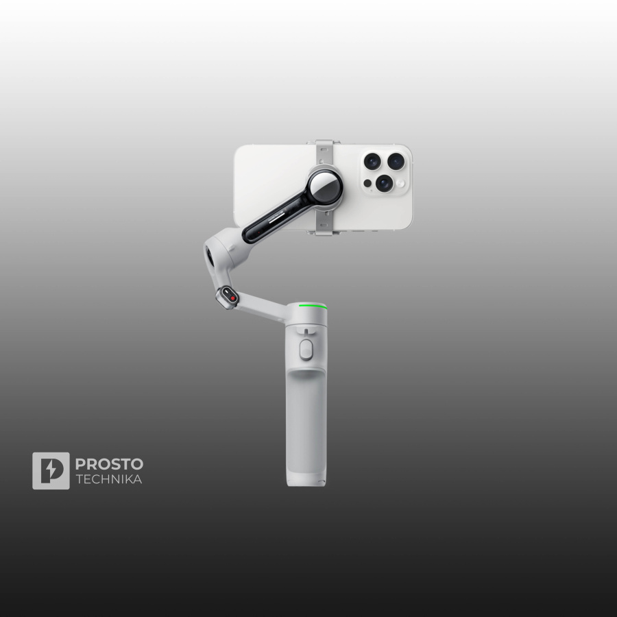 Insta360 Flow 2 Pro AI Gimbal Stabilizer Stone Grey